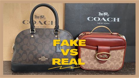 how to spot a fake coach duffle bag|how to tell if coach bags are real.